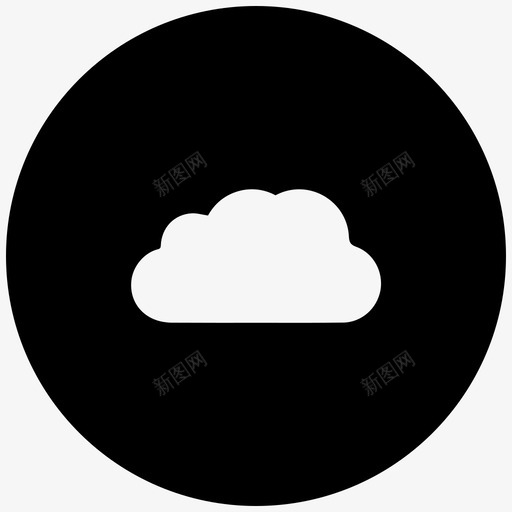 云数据传输存储图标svg_新图网 https://ixintu.com 云 位置联系人图标 存储 数据传输