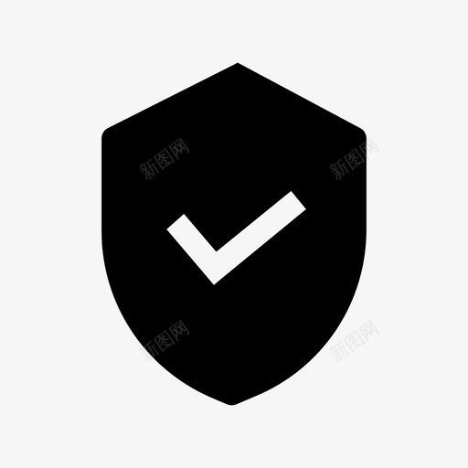 安全检查检查标记防护罩图标svg_新图网 https://ixintu.com 安全检查 检查标记 防护罩