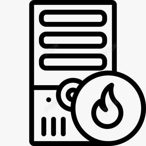 塔式服务器防火墙计算机办公室图标svg_新图网 https://ixintu.com 办公室 办公设备概述 塔式服务器防火墙 技术 计算机