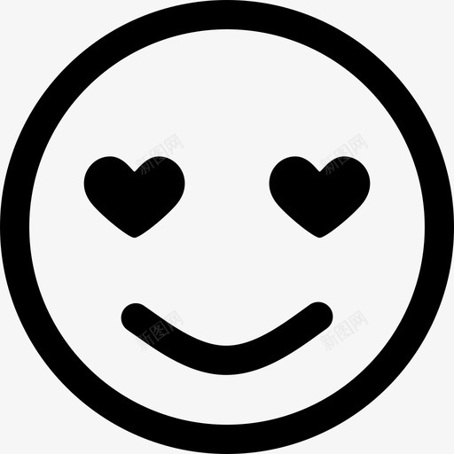 爱情中的表情符号做我的情人图标svg_新图网 https://ixintu.com 做我的情人 爱情中的表情 符号