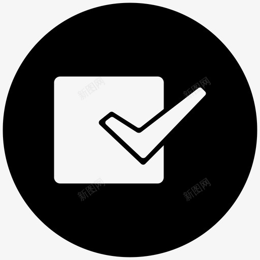 任务完成检查表选择图标svg_新图网 https://ixintu.com 任务完成 勾选 学习呼叫 检查表 购物 选择