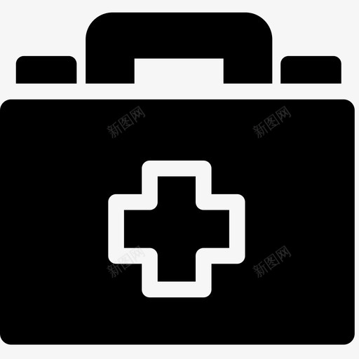 急救箱医疗保健帮助图标svg_新图网 https://ixintu.com 医疗保健 医疗字形 医院 帮助 急救箱