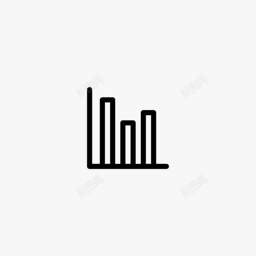 条形图图形手机银行ui集图标svg_新图网 https://ixintu.com 图形 手机银行ui集 条形图