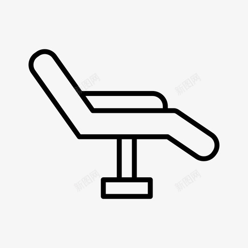 牙医牙医椅健康图标svg_新图网 https://ixintu.com 健康 医疗 牙医 牙医椅