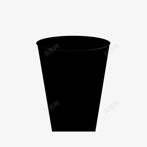 玻璃饮料吸管图标svg_新图网 https://ixintu.com 吸管 玻璃 饮料