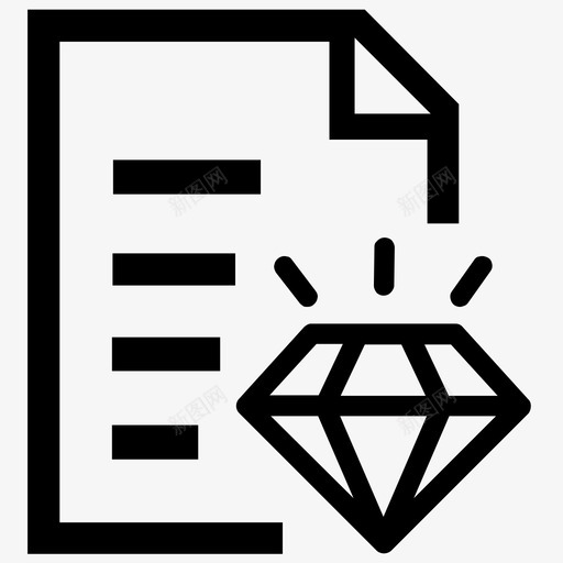 质量内容文章最佳作品图标svg_新图网 https://ixintu.com 公文包 报告 文章 最佳作品 质量内容
