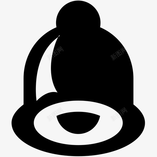 铃铛svg_新图网 https://ixintu.com 铃铛 铃铛,闹铃,提醒