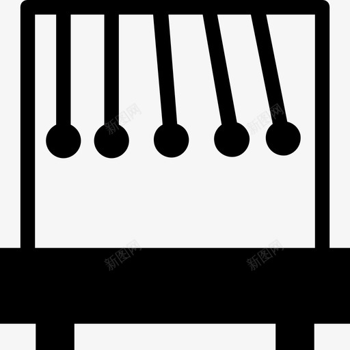 牛顿摇篮教育牛顿球图标svg_新图网 https://ixintu.com 教育 牛顿摇篮 牛顿球 物理 科学 科学和技术字形图标集