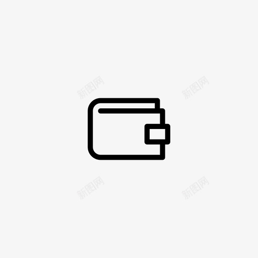 钱包手机银行用户界面集图标svg_新图网 https://ixintu.com 手机银行用户界面集 钱包