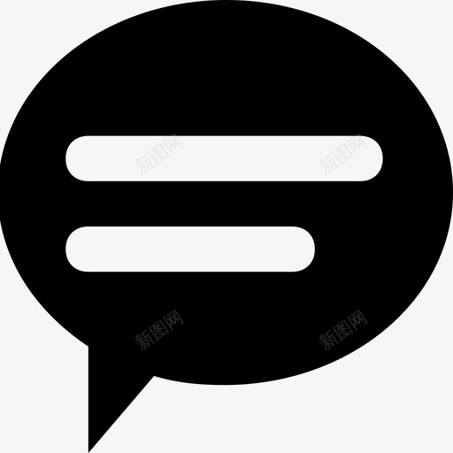聊天向量图标气泡评论svg_新图网 https://ixintu.com 搜索引擎优化和数字营销图标包 气泡 聊天向量图标 评论 语音气泡 谈话