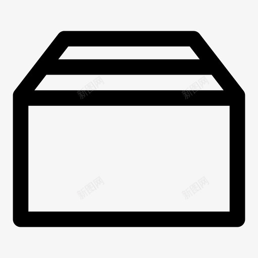 闭箱箱包图标svg_新图网 https://ixintu.com 产 包 箱 闭箱