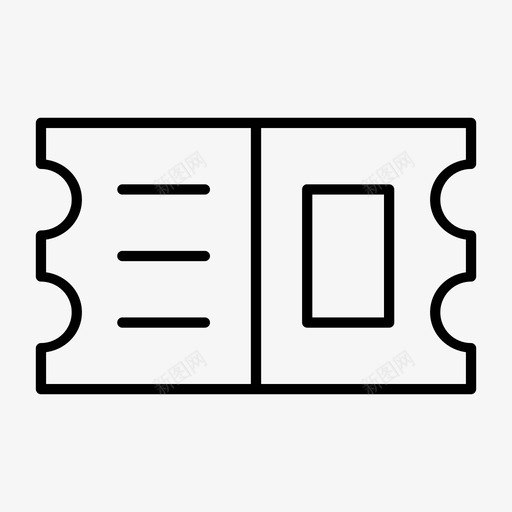 门票电影院电影图标svg_新图网 https://ixintu.com 剧院 演出 电影 电影院 门票