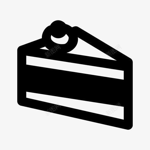 蛋糕奶油蛋糕一块蛋糕图标svg_新图网 https://ixintu.com 一块蛋糕 切片 奶油蛋糕 甜蛋糕 糖果 蛋糕
