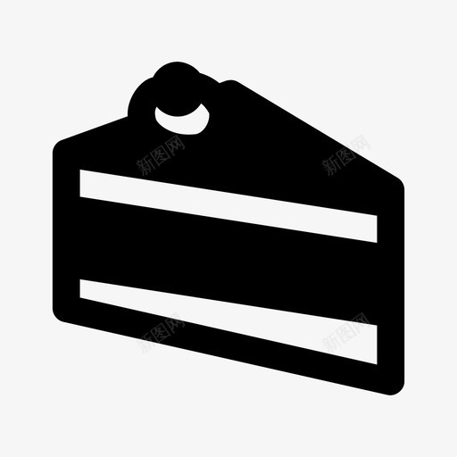 蛋糕奶油蛋糕一块蛋糕图标svg_新图网 https://ixintu.com 一块蛋糕 切片 奶油蛋糕 甜蛋糕 糖果 蛋糕