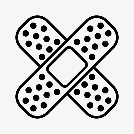 石膏绷带受伤图标svg_新图网 https://ixintu.com 伤口 医疗 受伤 治疗 石膏 绷带 药物