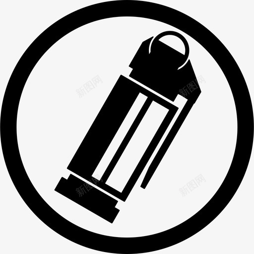 手榴弹炸弹炸药图标svg_新图网 https://ixintu.com 手榴弹 手雷 炸弹 炸药