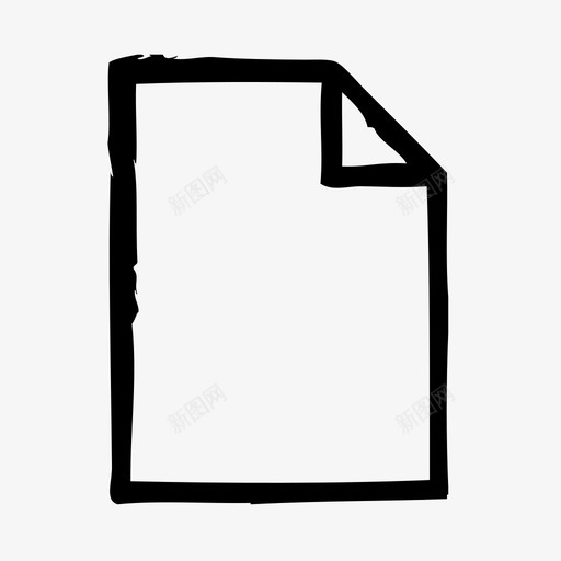 文档应用程序邮件图标svg_新图网 https://ixintu.com 应用程序 文档 用户界面 草图2 软件 邮件
