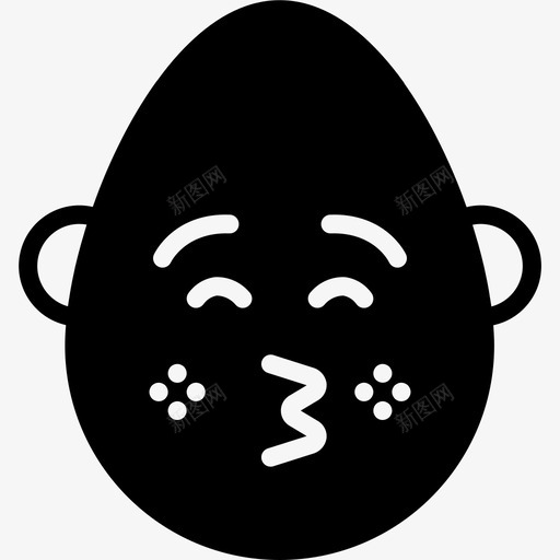 吻秃头男人表情表情扎实图标svg_新图网 https://ixintu.com 吻秃头男人表情 表情扎实