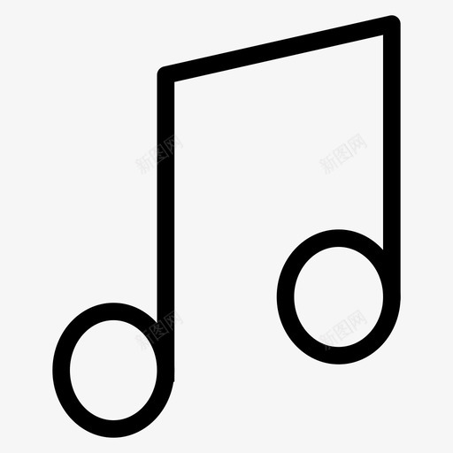 媒体音频广播图标svg_新图网 https://ixintu.com 多媒体 媒体 广播 库 播放器 音乐音频和视频线路图标 音频