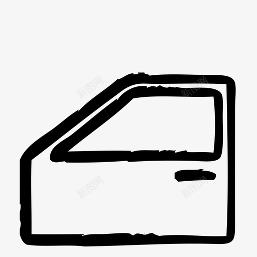 车门车库技工图标svg_新图网 https://ixintu.com 技工 服务 维修 草图2 车库 车门 车间