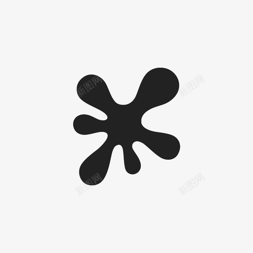 溅点喷图标svg_新图网 https://ixintu.com 喷 溅 点