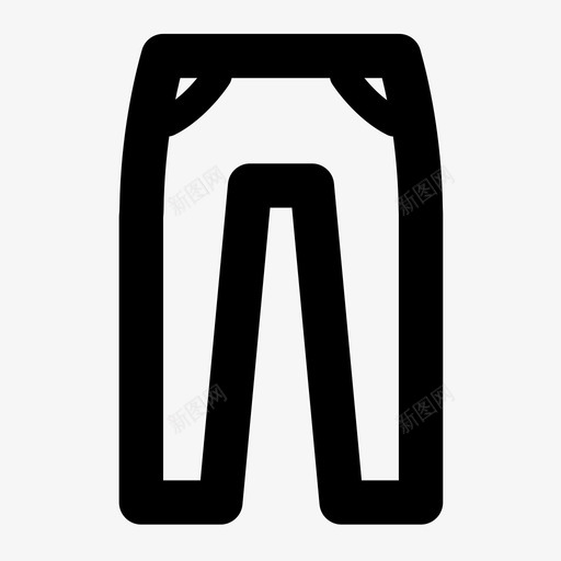 长裤svg_新图网 https://ixintu.com 长裤 23