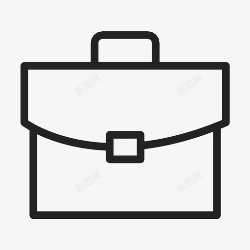 公文包包文件包图标svg_新图网 https://ixintu.com 公文包 办公包 包 文件包 笔记本电脑包