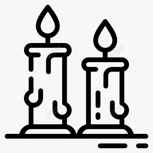 蜡烛生日浪漫图标svg_新图网 https://ixintu.com 晚餐 浪漫 生日 蜡 蜡烛 餐厅第一卷