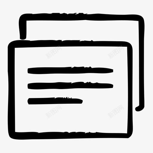 复制代理营销图标svg_新图网 https://ixintu.com 代理 在线 复制 搜索引擎优化 网络 草图2 营销