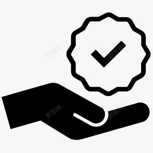 品牌批准质量图标svg_新图网 https://ixintu.com 品牌 批准 护理2 质量 验证