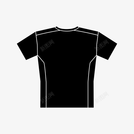 T恤衣服图标svg_新图网 https://ixintu.com T恤 衣服