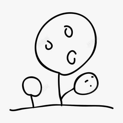 树木游乐园图标svg_新图网 https://ixintu.com 树木 游乐园
