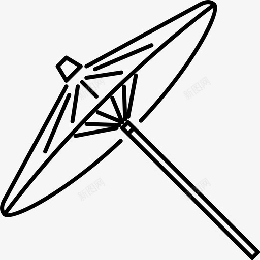 伞文明国家图标svg_新图网 https://ixintu.com 伞 国家 文化 文化大纲64x64 文明 日本