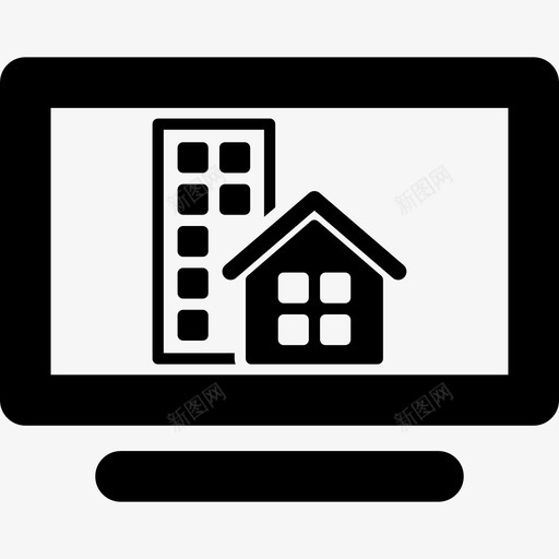 在线搜索房屋建筑物房地产5图标svg_新图网 https://ixintu.com 在线搜索房屋 建筑物 房地产5