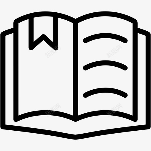 书籍学习图书馆图标svg_新图网 https://ixintu.com 书籍 图书馆 学习 教育科学 阅读