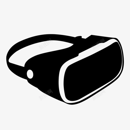 vr护目镜装备头部图标svg_新图网 https://ixintu.com vr护目镜 头部 虚拟 虚拟装备 装备