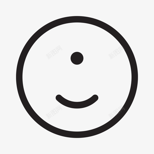 独眼巨人表情符号瘦表情符号图标svg_新图网 https://ixintu.com 独眼巨人 瘦表情符号 表情符号