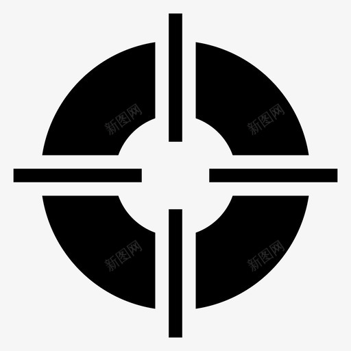 十字准线焦点目标图标svg_新图网 https://ixintu.com 位置 十字准线 地图 地图和导航图示符 导航 焦点 目标