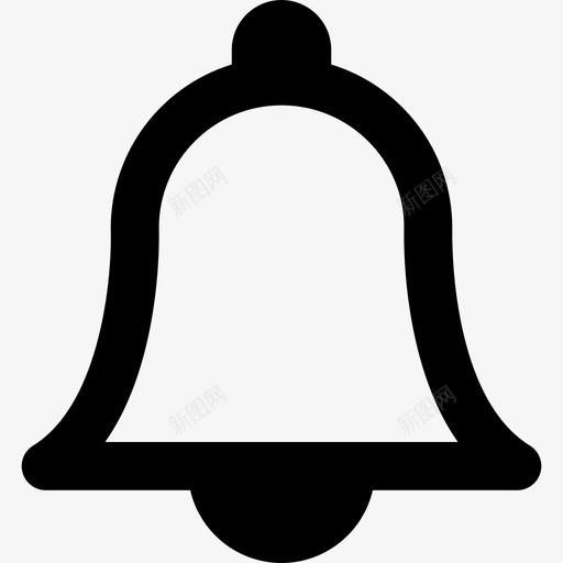 铃声报警自由用户界面线性图标svg_新图网 https://ixintu.com 线性 自由用户界面 铃声报警