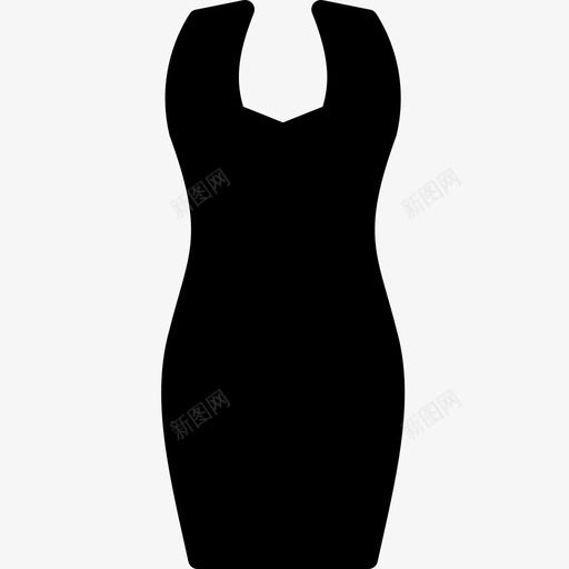 bodycon连衣裙服装合身图标svg_新图网 https://ixintu.com bodycon连衣裙 合身 女式 女式服装纯色 服装