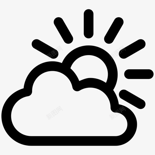 天气炎热自然图标svg_新图网 https://ixintu.com 基本工具 夏天 天气 炎热 自然 阳光
