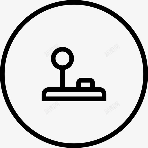 操纵杆控制控制器图标svg_新图网 https://ixintu.com 基本工具01 控制 控制器 操纵杆 游戏 视频游戏 键盘