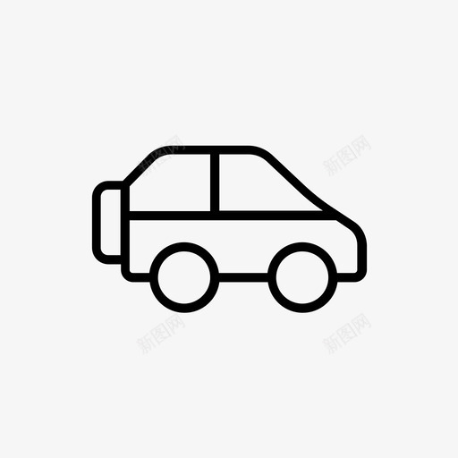 运动型多用途汽车图标svg_新图网 https://ixintu.com 运动型多用途汽车