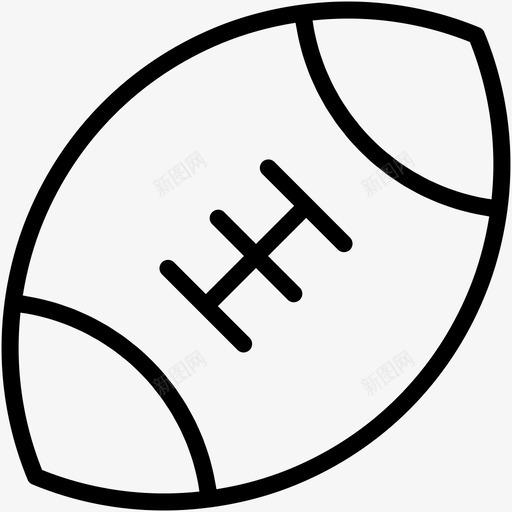 橄榄球铃橄榄球球美式图标svg_新图网 https://ixintu.com 体育1 橄榄球球 橄榄球铃 游戏 球 美式 足球