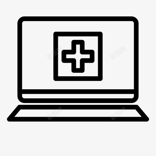 医用笔记本电脑医疗笔记本健康图标svg_新图网 https://ixintu.com 健康 医用笔记本电脑 医疗咨询 医疗笔记本 医院 在线医疗