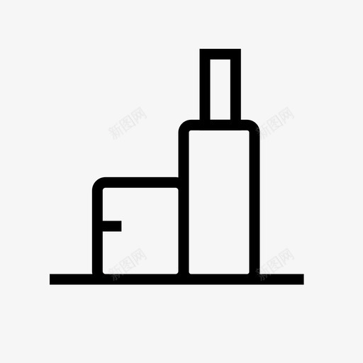酒精酒吧玻璃图标svg_新图网 https://ixintu.com 夜晚 玻璃 酒吧 酒吧线性图标集 酒精