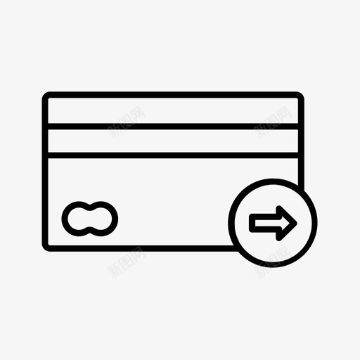 付款已发送信用卡财务图标svg_新图网 https://ixintu.com 付款已发送 信用卡 财务 货币