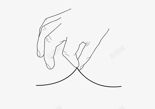 举挡手图标svg_新图网 https://ixintu.com 举 工作 手 挡 捏