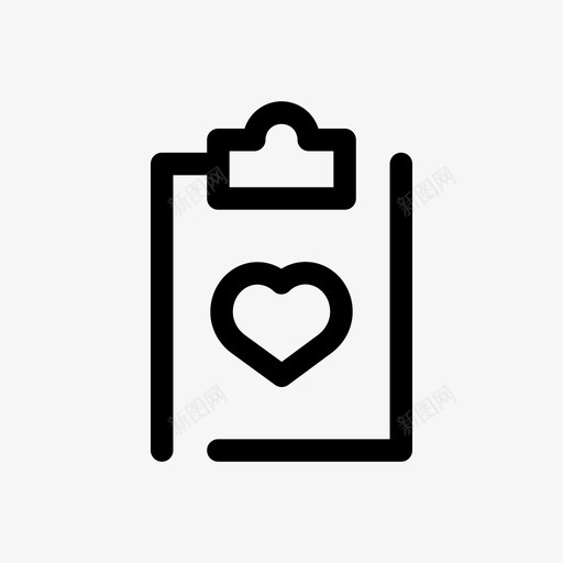 医疗图表剪贴板诊断图标svg_新图网 https://ixintu.com 剪贴板 医疗保健 医疗图表 医疗记录 结果 诊断