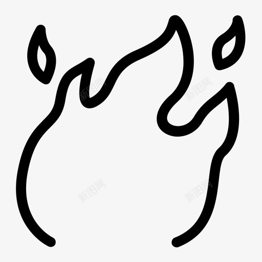 燃烧火焰炽热图标svg_新图网 https://ixintu.com 激情 火焰 炽热 燃烧